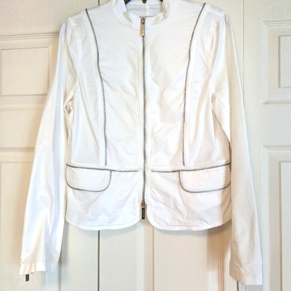 Michael Kors jacket. White. Size 10